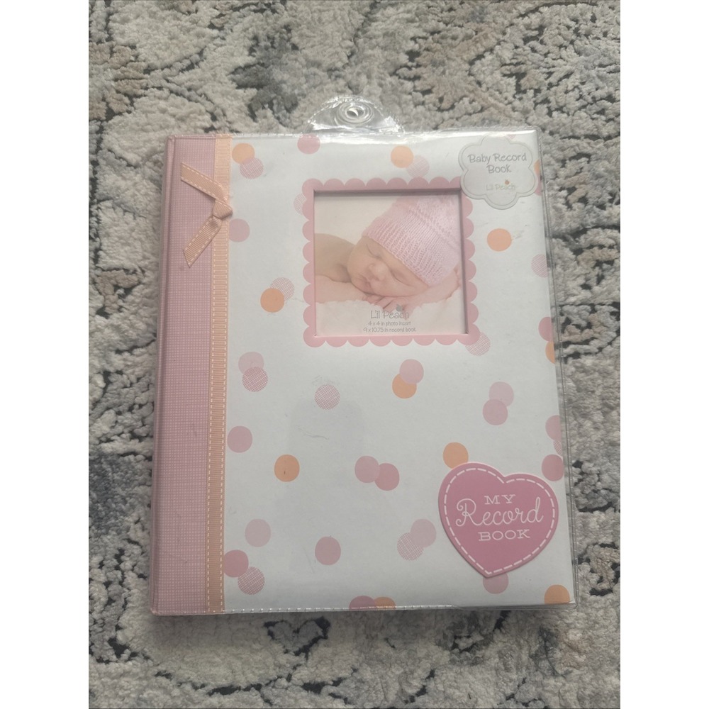First 5 Years Baby Memory Book, Baby Girl Keepsake Book, Milestone and Photo ...